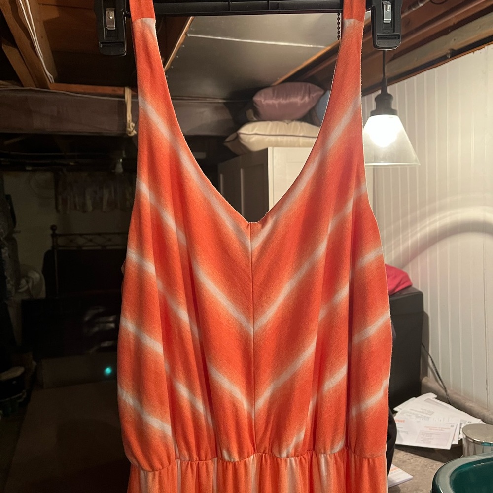Sonoma Dresses Sonoma Chevron Striped Maxi Dress